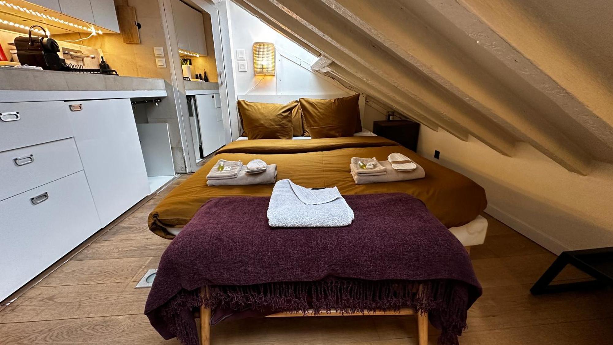 Marais Rooftop Studio - Metro Filles Du Calvaire Apartment Paris Exterior photo